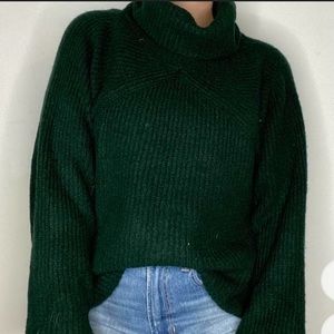 Cowl-neck sweater